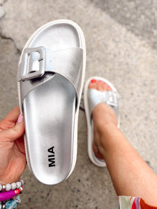 GYA silver sandal