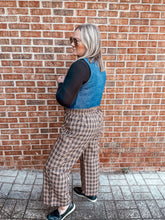 Load image into Gallery viewer, Plaid Paradise Wide leg Pant