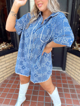 Load image into Gallery viewer, American Nights Romper