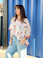 Load image into Gallery viewer, Closer Than You Know Flower Sweater | Blush