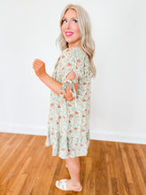 Load image into Gallery viewer, Vanna Floral Dress | Sage