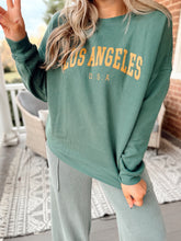 Load image into Gallery viewer, City of Angels Crewneck - Green