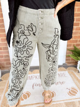 Load image into Gallery viewer, POL Floral Image Pants