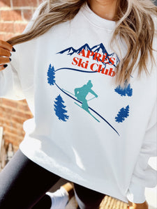 Après Ski Club Sweatshirt | White