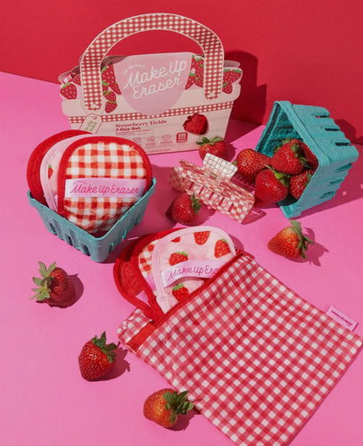 Strawberry Fields 7 Day Makeup Eraser Set