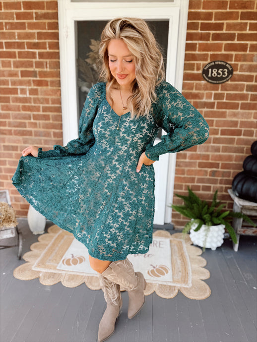 Top Tier Lace Babydoll Dress