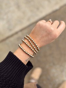 Water resistant stackable bracelets