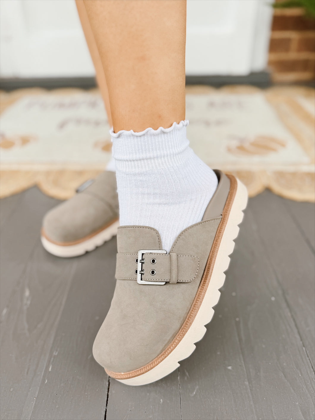 Sofia Clog | Taupe