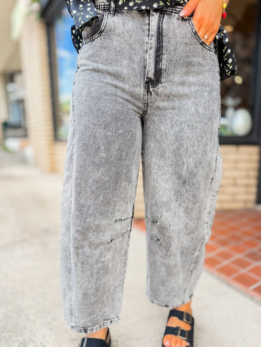 Saddle Up Barrel Jeans
