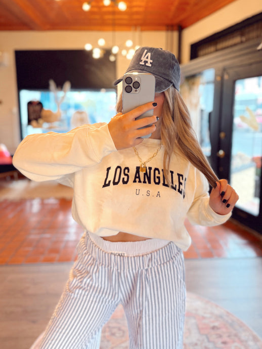 City of Angels Crewneck - Cream