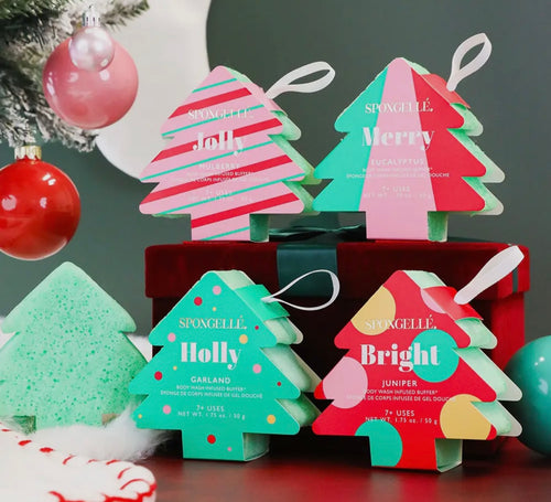 Spongelle Christmas Tree Body Buffer