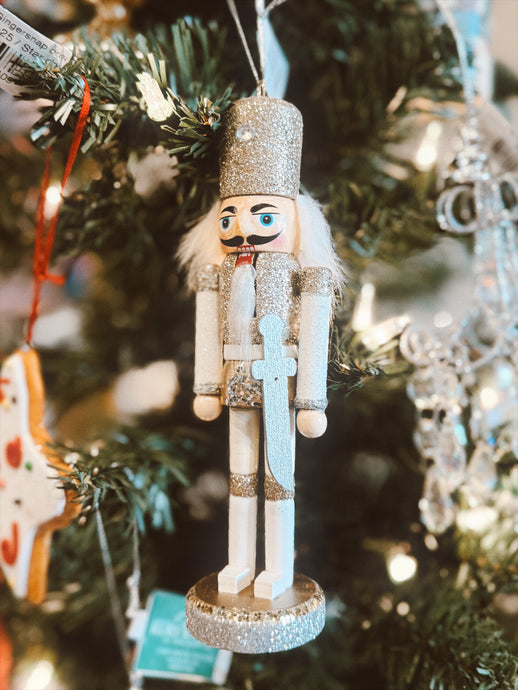 Wooden Nutcracker Ornament