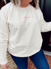 Load image into Gallery viewer, 1 Cor 16 bow sweatshirt