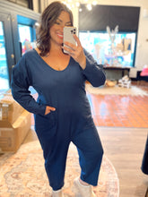 Load image into Gallery viewer, Rainy day jumpsuit | Denim Blue