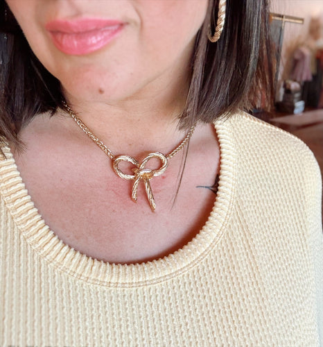 All Roped In Necklace | Gold