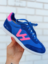 Load image into Gallery viewer, Vintage Havana Slick Electric Blue Sneakers