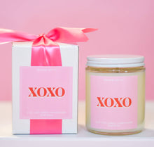 Load image into Gallery viewer, XOXO | Valentine&#39;s Day Candle + Matches Gift Set