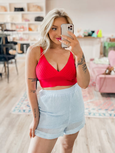 Full of Color Bralette Tank - Fruit Punch