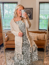 Load image into Gallery viewer, Hope Of It All Fringe Cardigan