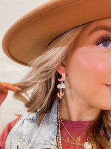 Wild West Earrings - Pink