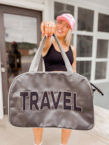 Travel Duffle Bag - Black