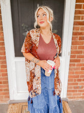 Load image into Gallery viewer, First Touch of Fall Kimono