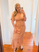 Load image into Gallery viewer, Wishing on a Star Dress - Camel