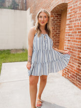 Load image into Gallery viewer, Smile Like The Sun Dress - Blue