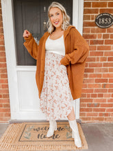 Load image into Gallery viewer, Carefree Button Up Cardigan -  Brown Sugar