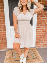 Load image into Gallery viewer, Sweet Ever After Dress - Taupe