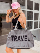 Load image into Gallery viewer, Travel Duffle Bag - Black