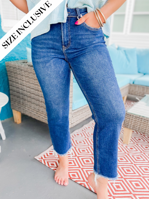 Fabulously High Rise Straight Jeans