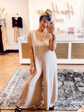 Load image into Gallery viewer, Daphne Scoop Neck Jumpsuit - Mocha