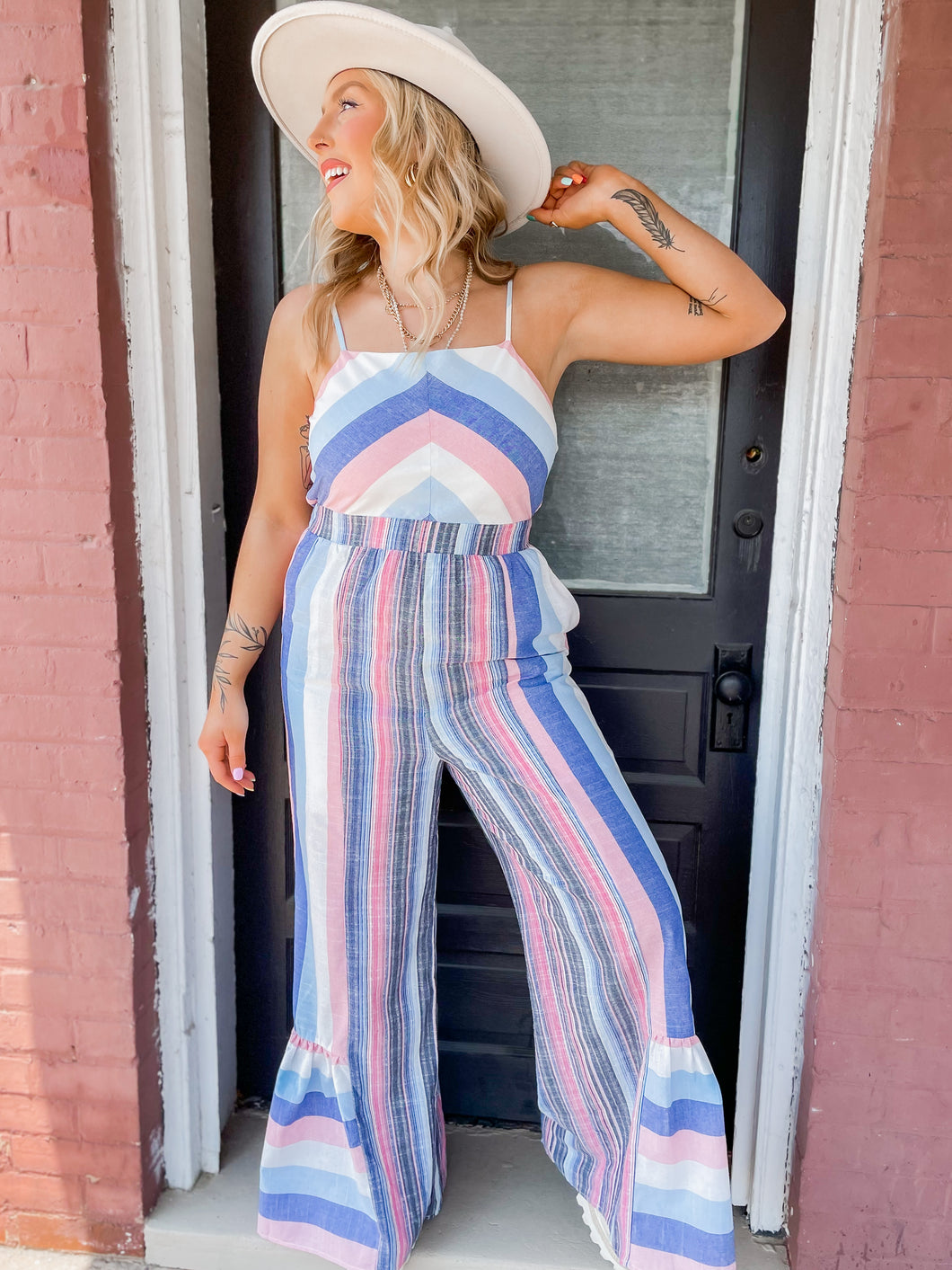 To the tropics jumpsuit