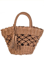 Load image into Gallery viewer, Braided Beach Tote Bag