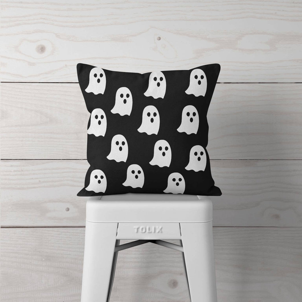 White Ghost Pillow