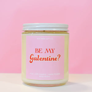 Be My Galentine? | Valentine's Day Candle