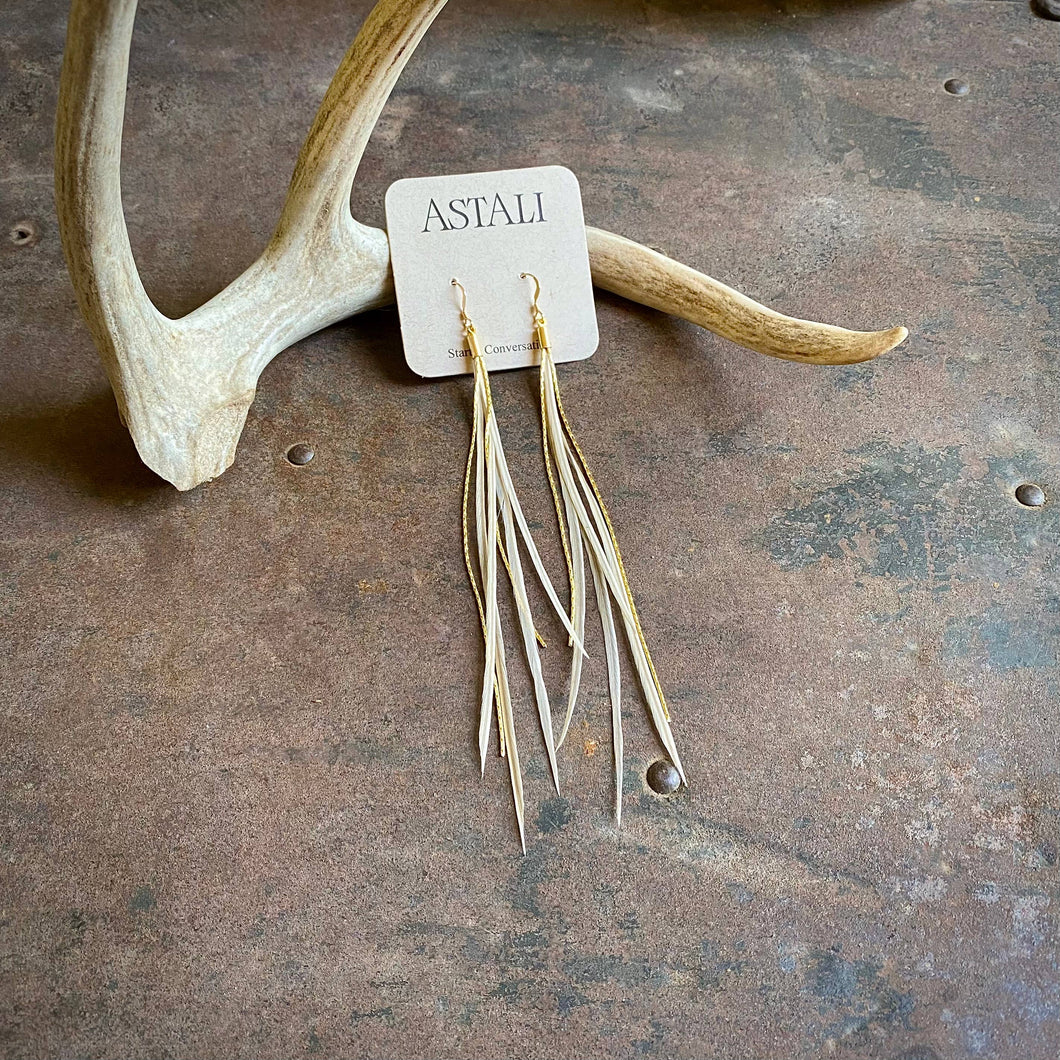 Freebird Earrings - Champagne