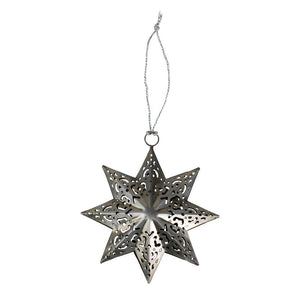 Fretwork Star Ornament