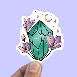 December Birth Stone Vinyl Sticker