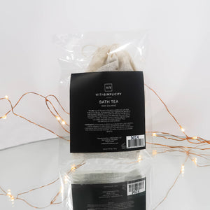 withSimplicity - Skin Calming Bath Tea Pouch