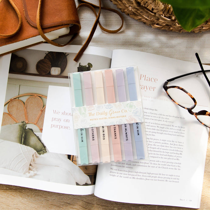The Daily Grace Co - Muted Pastel Highlighters