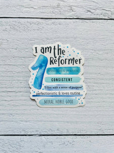 Enneagram 1 The Reformer Sticker