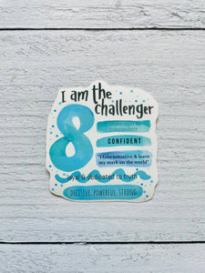 Enneagram 8 Sticker The Challenger Sticker
