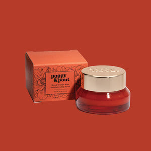 Poppy & Pout - Lip Scrub, Blood Orange Mint