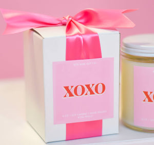XOXO | Valentine's Day Candle + Matches Gift Set
