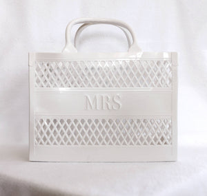 MRS - Embossed Jelly Tote