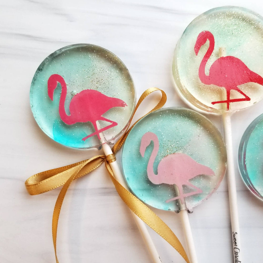 Flamingo Lollipops
