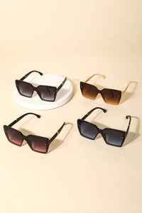 Take a splash Acetate Square Frame Fashion Sunglasses