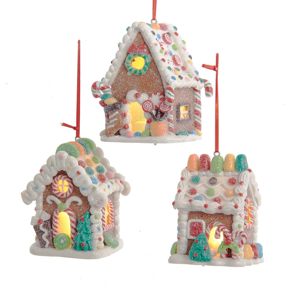 Candy Town Led House Ornament